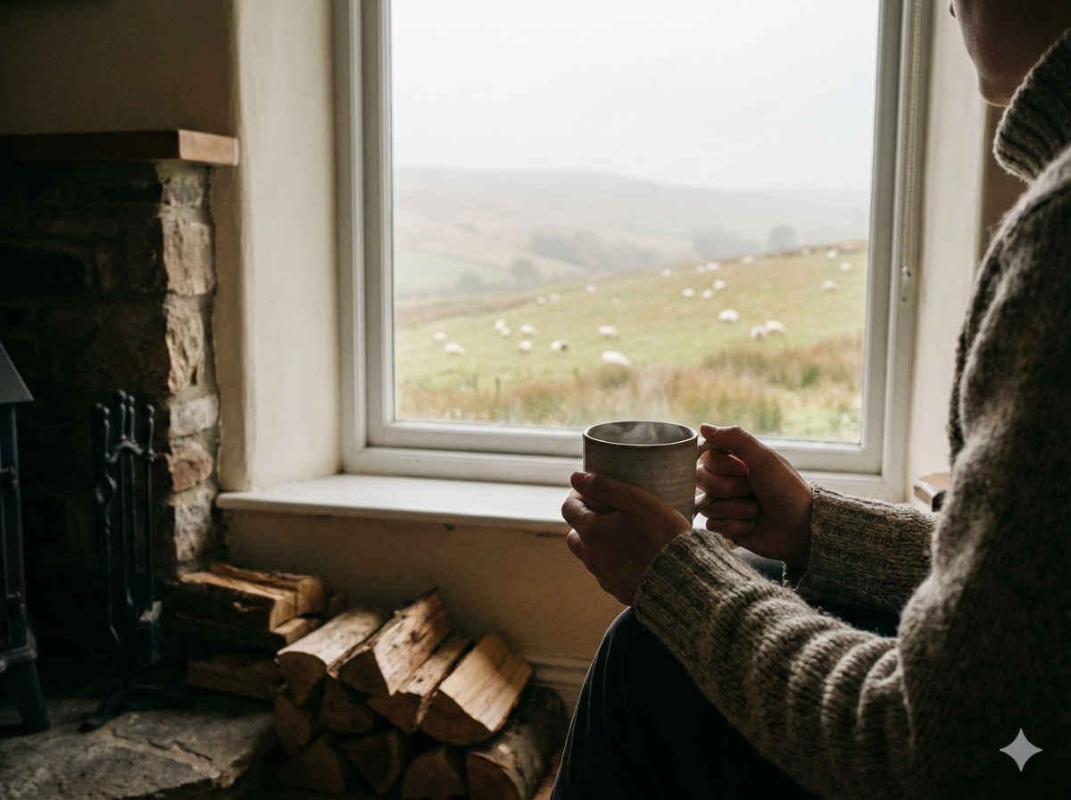 A Quiet British Morning: Cottage Comfort